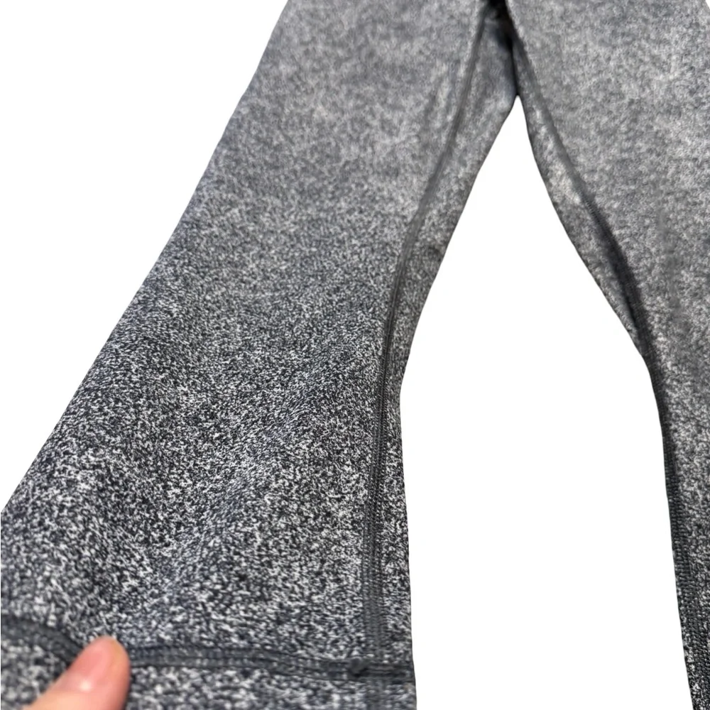 ✨🖤 Lululemon Wunder Under Hi-Rise Crop Heathered Gray Size 6 🖤✨‎